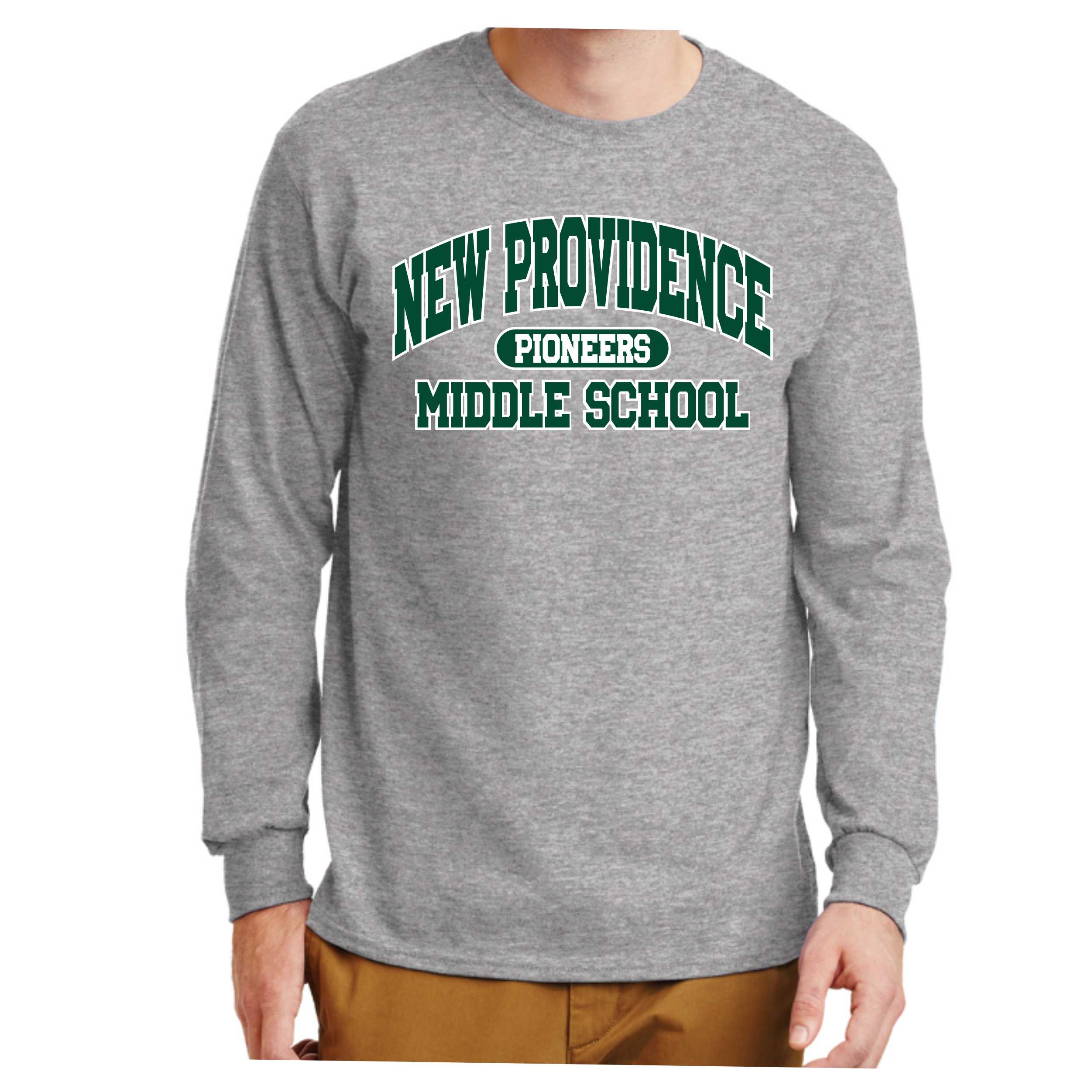 2400-Gildan Long Sleeve Tee Shirt