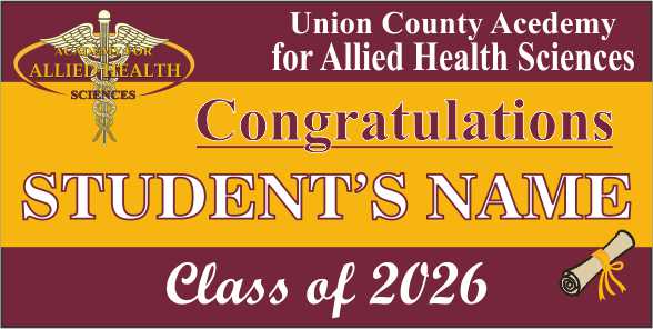 Graduation Lawn Sign