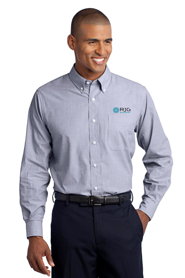 Mens Crosshatch Easy Care Shirt S640
