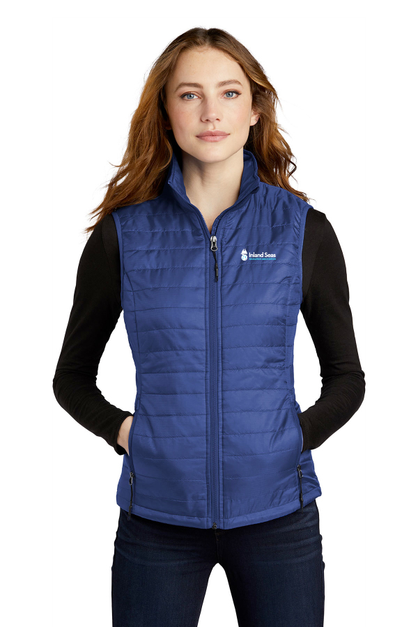 Ladies Packable Puffy Vest L851