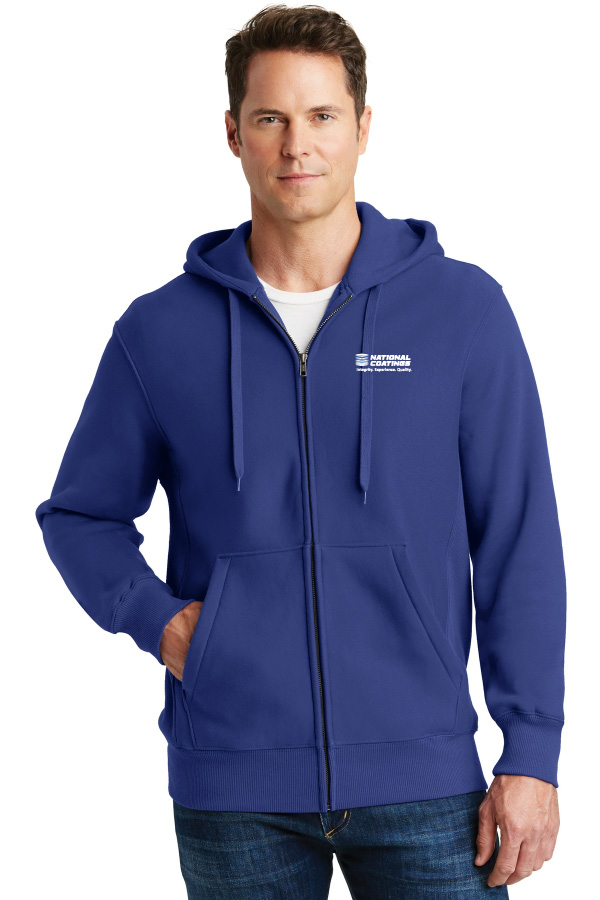 Sport-Tek Unisex Full-Zip Hooded Sweatshirt F282