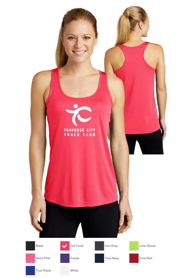 Great for Race Day! Ladies Technical Racerback Tank LST356