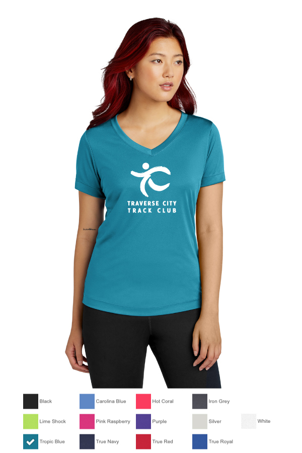 Cool - Casual - Technical Ladies V-Neck Tee LST353