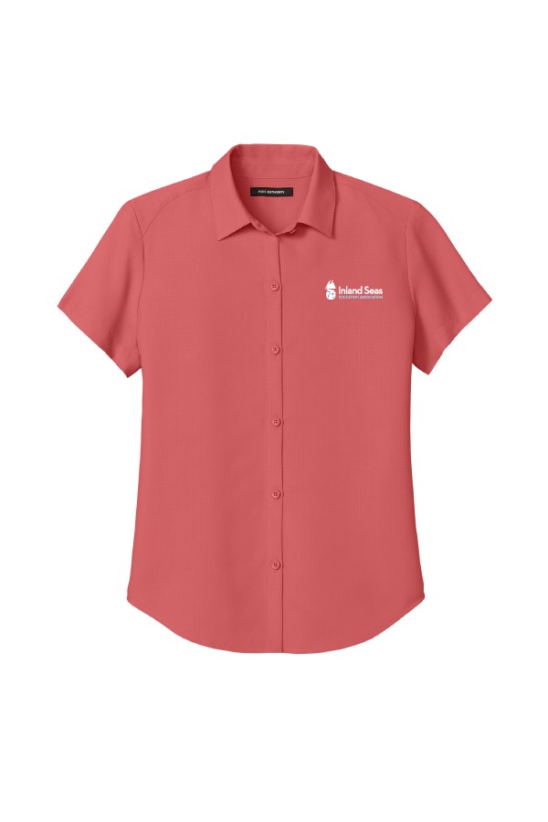 Ladies Short Sleeve UV Dockside Shirt LW963