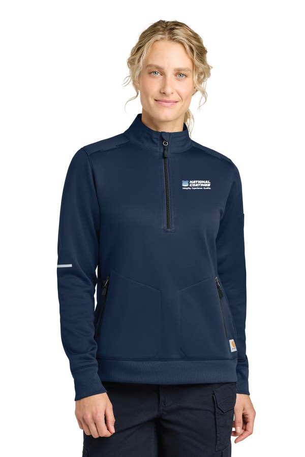 COMING SOON! Carhartt Ladies FLD & RSCU 1/2-Zip Mid-Layer CTC82912