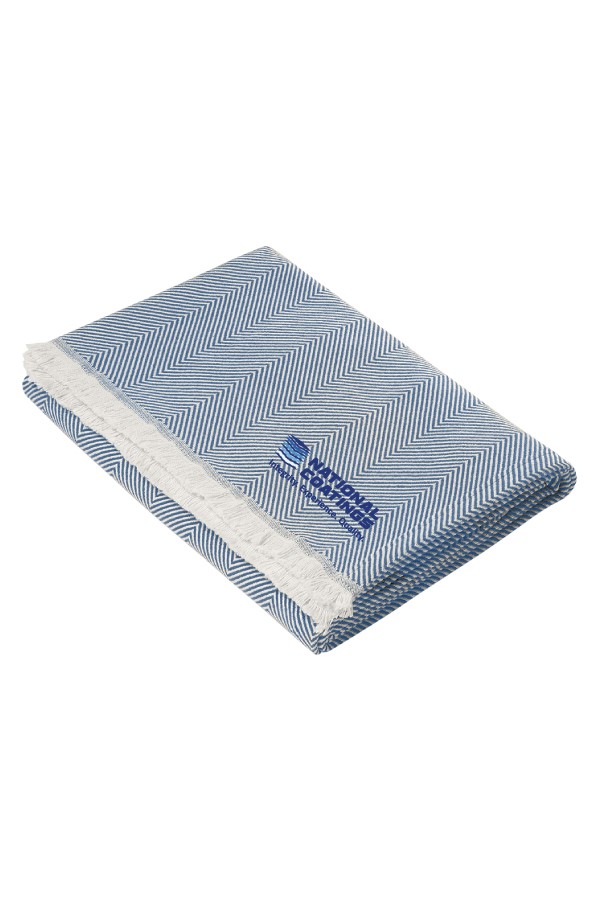 NEW! Brooks Brothers Coastal Throw BB19001