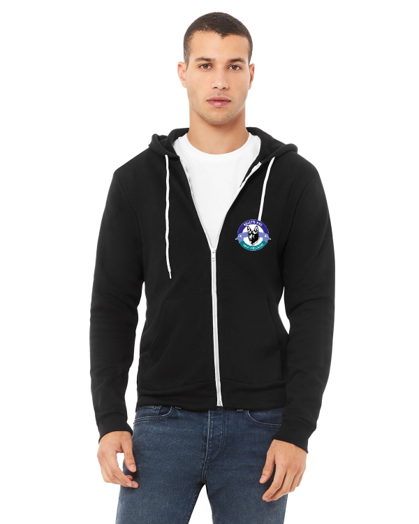 Unisex Full-Zip Hooded Sweatshirt