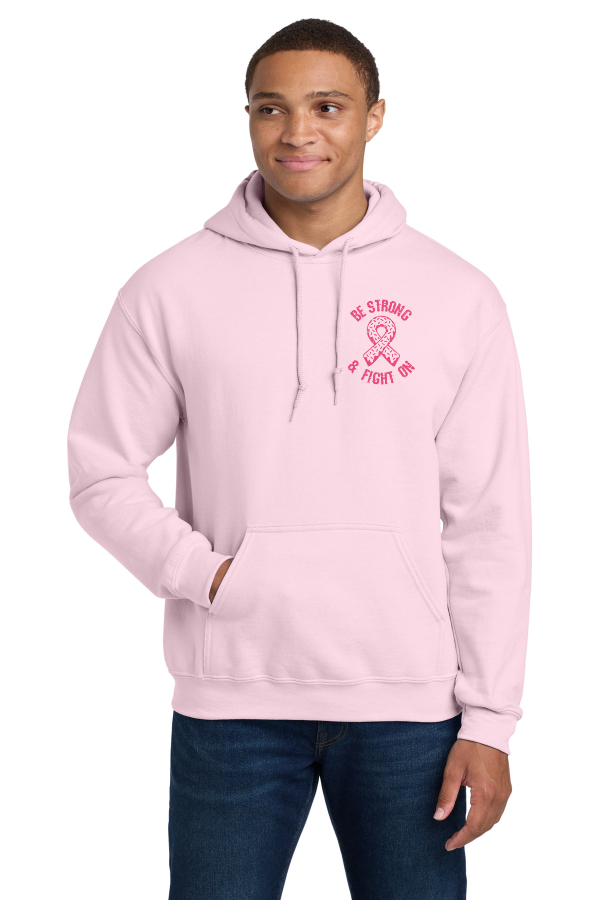 Pink Donut Cotton Hooded Sweatshirt