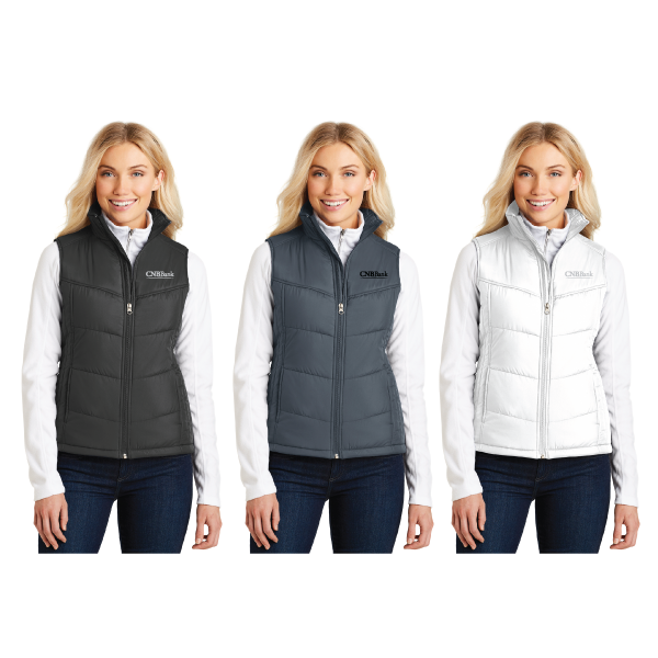 Ladies Puffy Vest