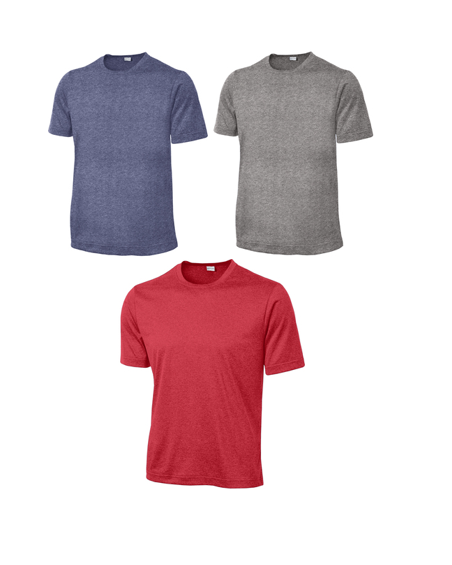 Heathered Wicking T-shirt