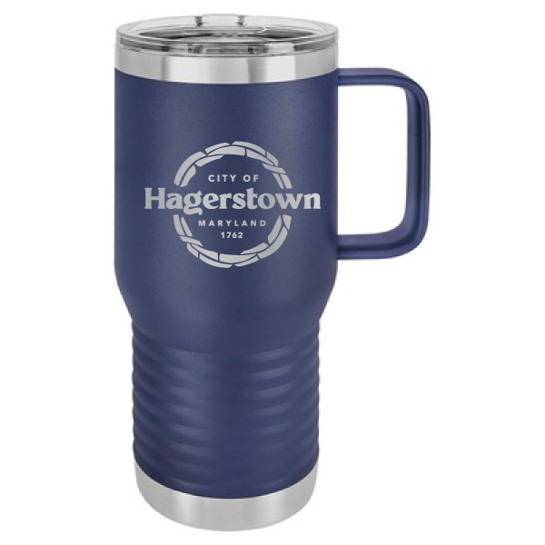 20oz Travel Mug Tumbler w/ Handle