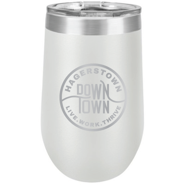 Downtown Hagerstown 16oz Travel Wine Tumbler