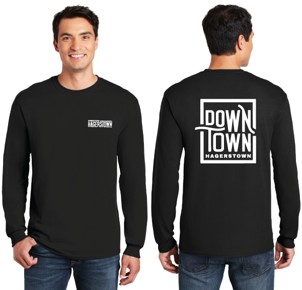 Downtown Hagerstown Unisex Cotton Long Sleeve T-Shirt