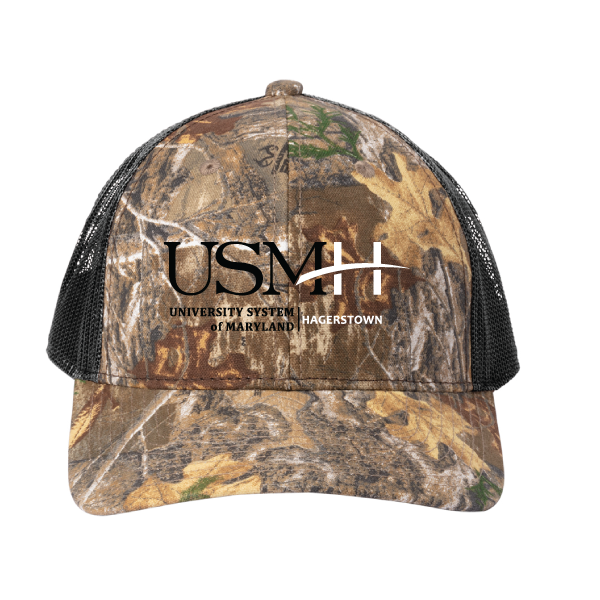 Russell Camo Snapback Trucker Cap