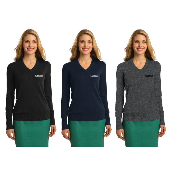 Ladies V-neck Sweater