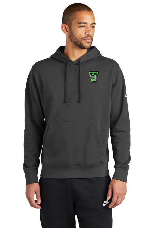 Club Fleece Sleeve Swoosh Pullover Hoodie NKDR1499