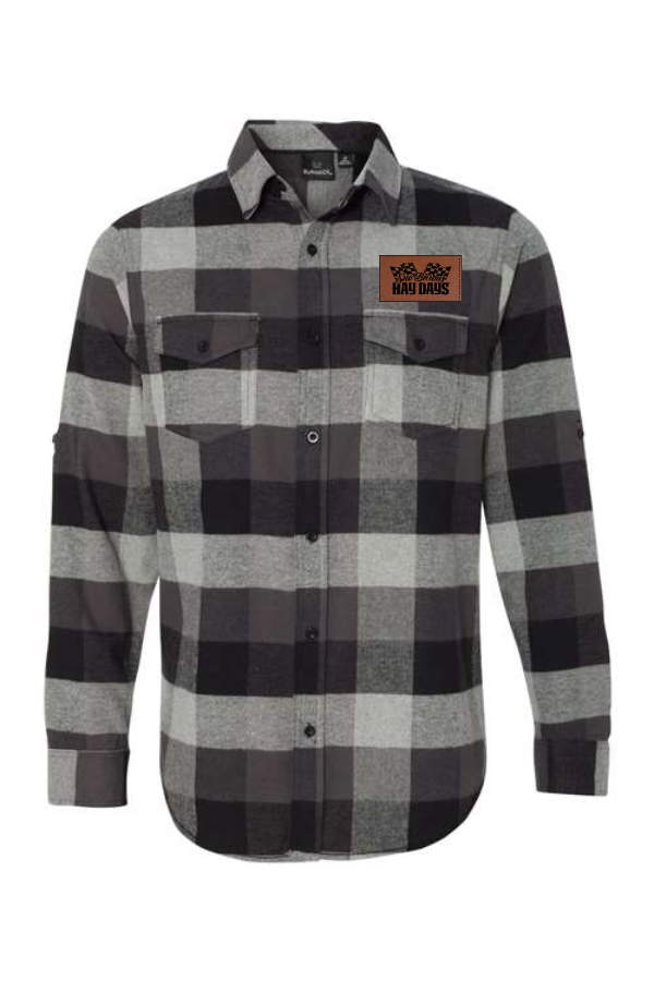 Yarn Dyed Long Sleeve Flannel Shirt