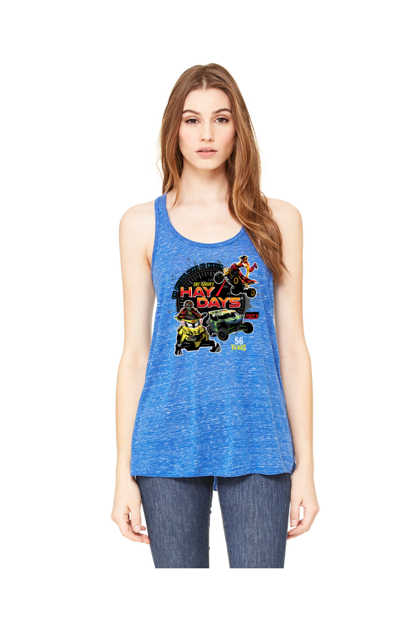 Ladies  Flowy Racerback Tank