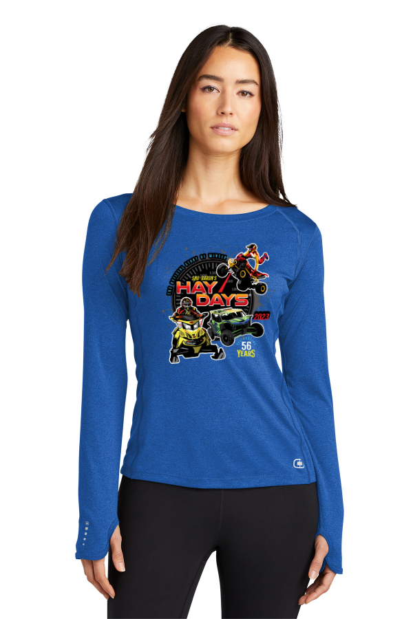 OGIO Ladies Long Sleeve Pulse Crew