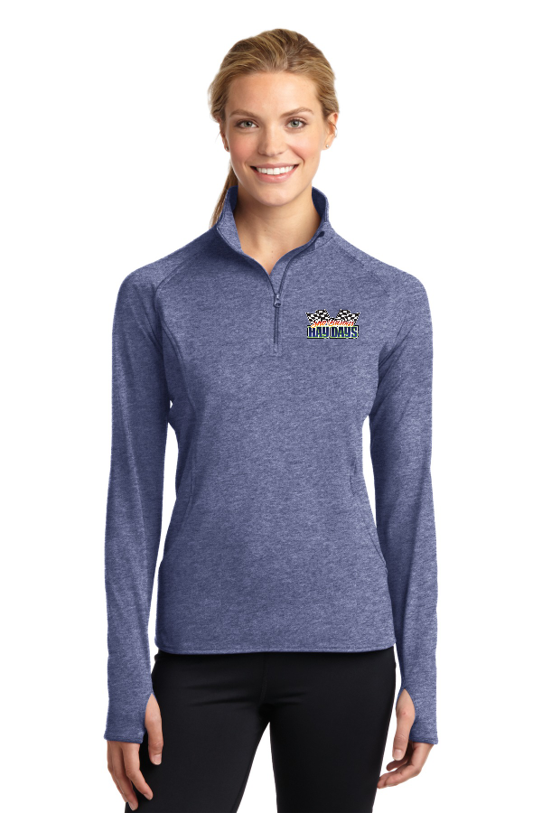 Ladies Sport-Wick Stretch 1/4-Zip Pullover