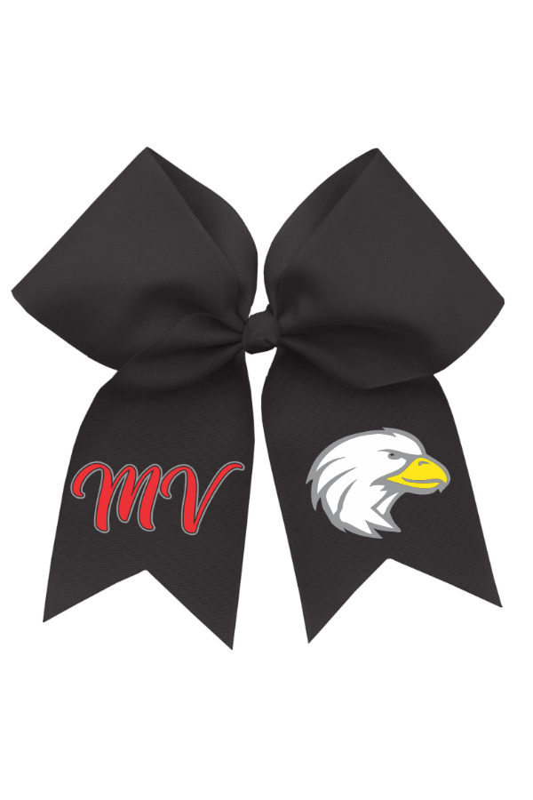 Cheer Bow with Glitter