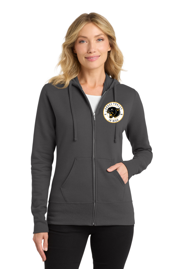 Women's Full-Zip Hooded Sweatshirt LPC78ZH