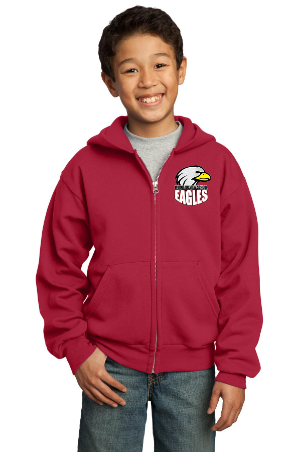 YOUTH Full-Zip Hoodie PC90YZH