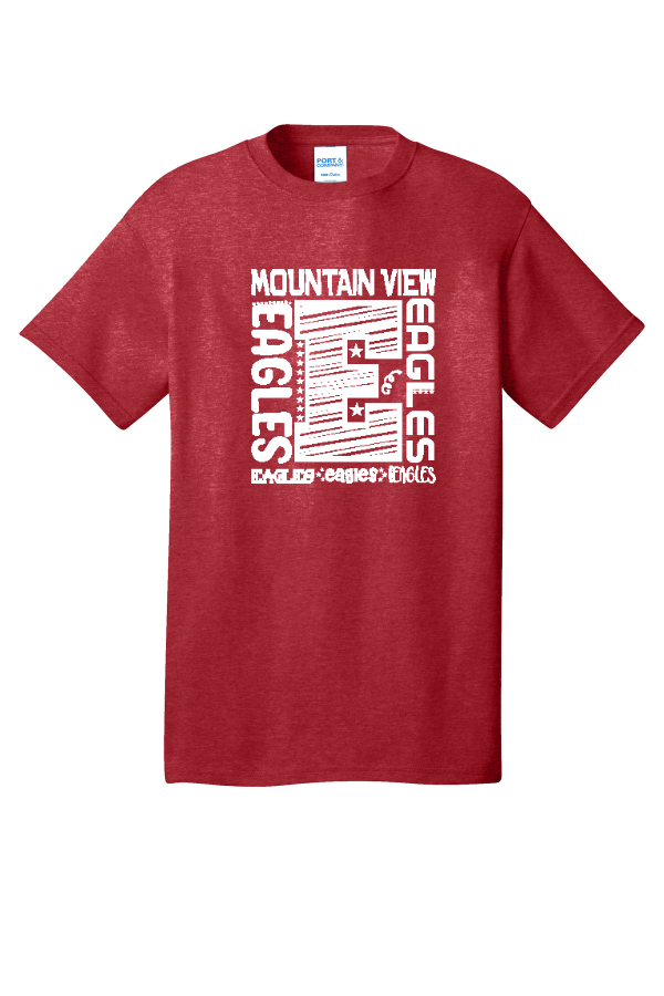 ADULT Cotton Tee Scribbles Puff PC54