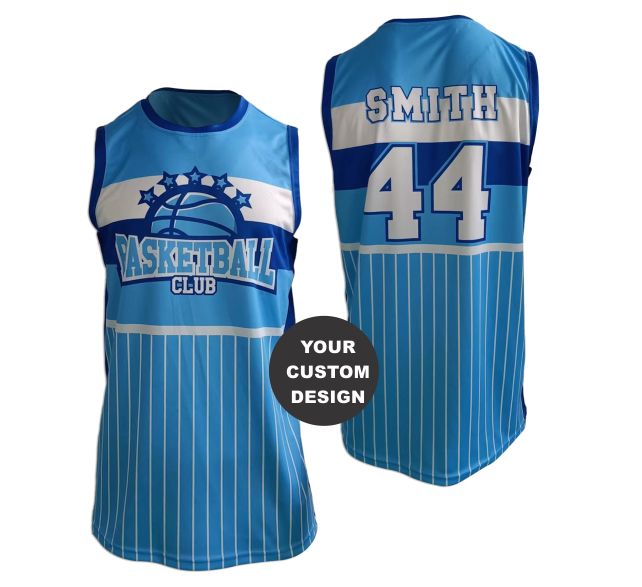 Mens/Youth Round Neck Custom Sublimated Jersey