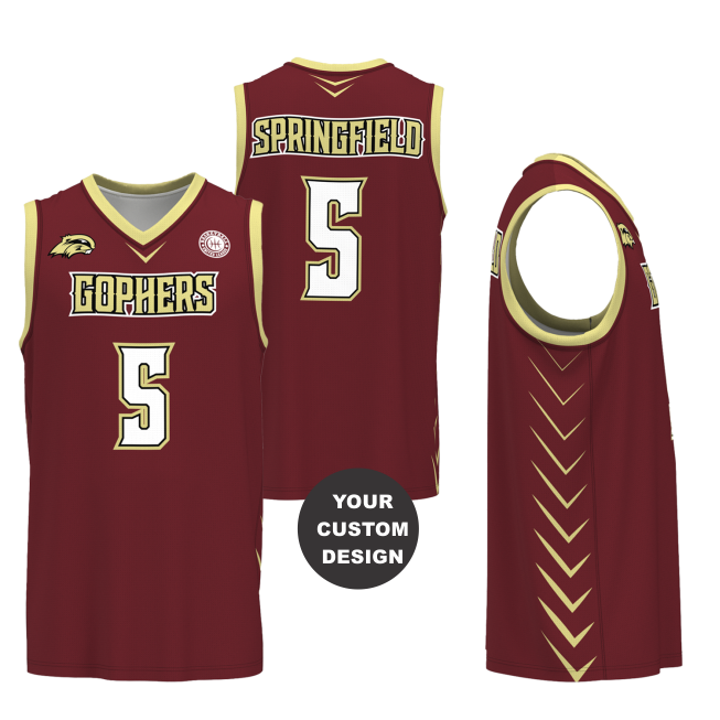 Mens/Youth V-neck Custom Sublimated Jersey