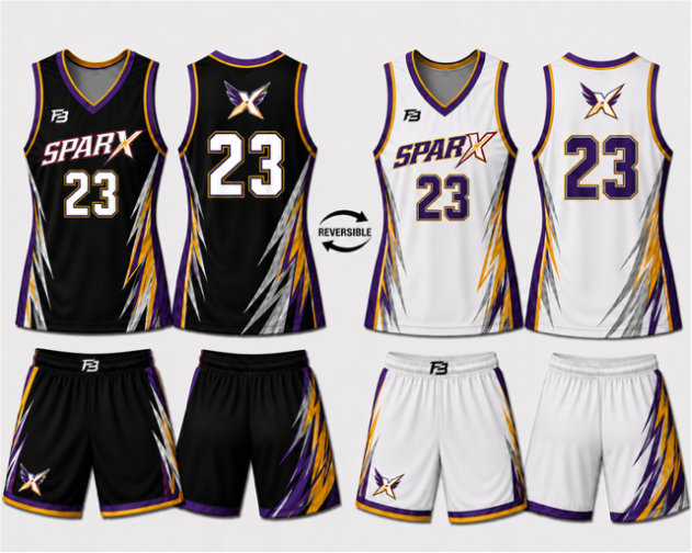 FAST BREAK FastFlex Women's Reversible Basketball Uniform