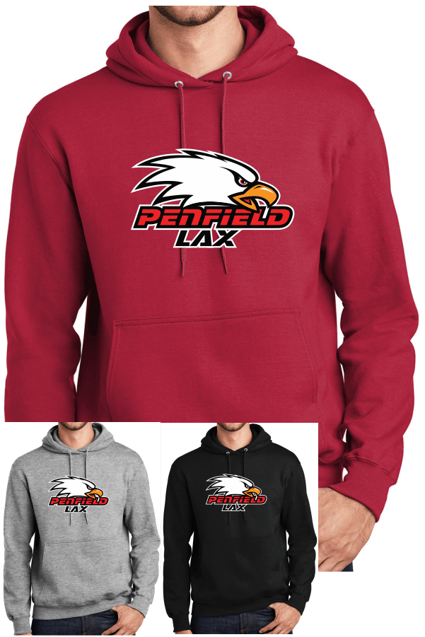 Essential Fleece Pullover Hooded Sweatshirt PC90H