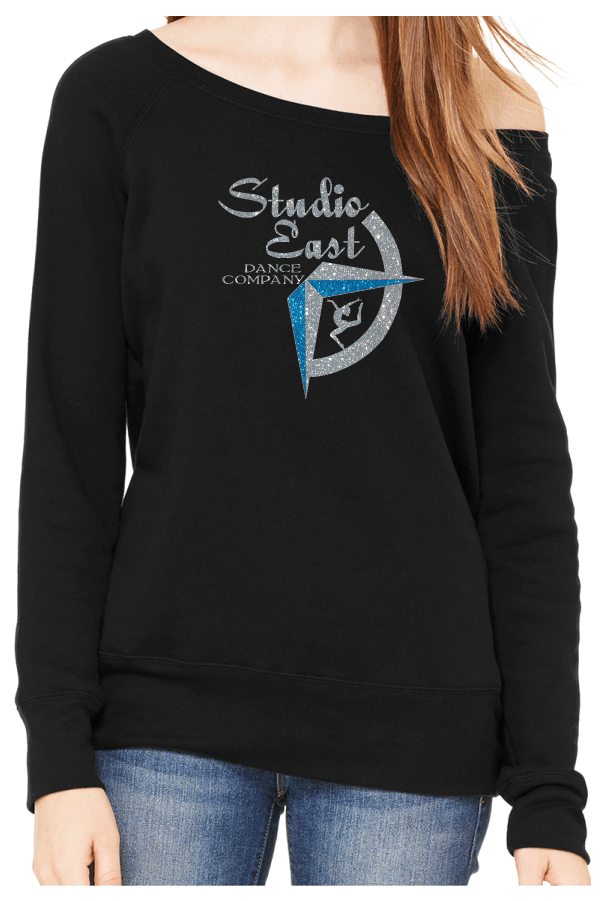 Women's Sponge Fleece Wide-Neck Sweatshirt BC7501