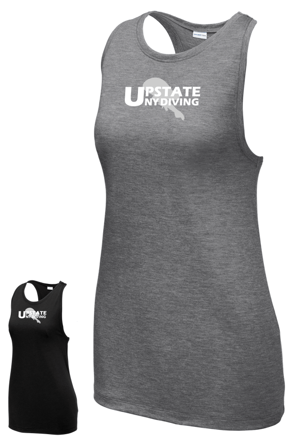 Ladies PosiCharge  Tri-Blend Wicking Tank LST402