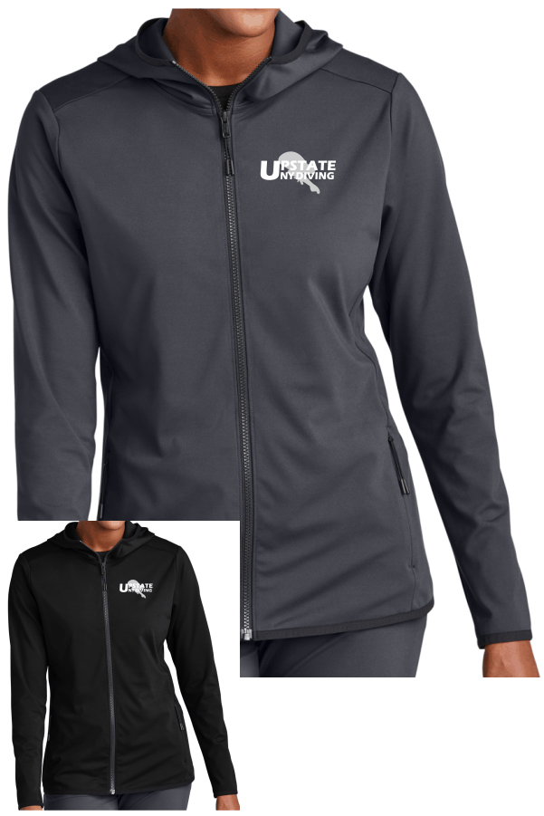 Ladies Circuit Hooded Full-Zip LST870