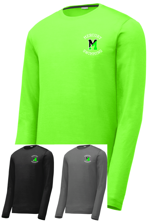 Adult Long Sleeve PosiCharge Tee ST450LS