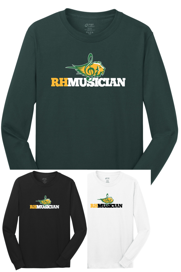 Youth Long Sleeve RH Musician T PC54YLS