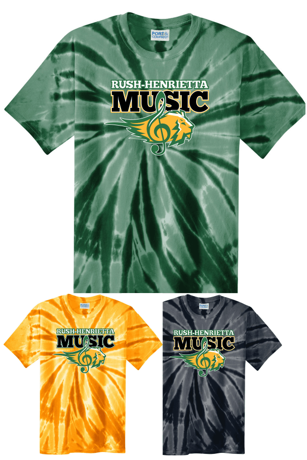 Adult RH Music Tie-Dye Tee PC147