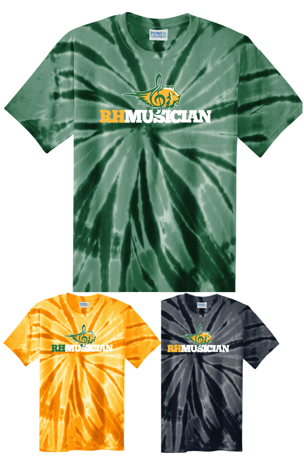 Adult RH Musician Tie-Dye Tee PC147