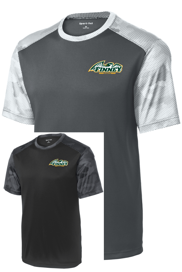 Adult CamoHex Colorblock Tee ST371