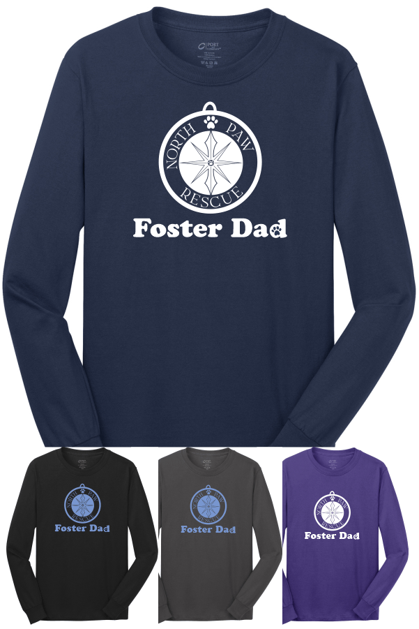 Unisex Long Sleeve Core Cotton Tee PC54LS Foster Dad