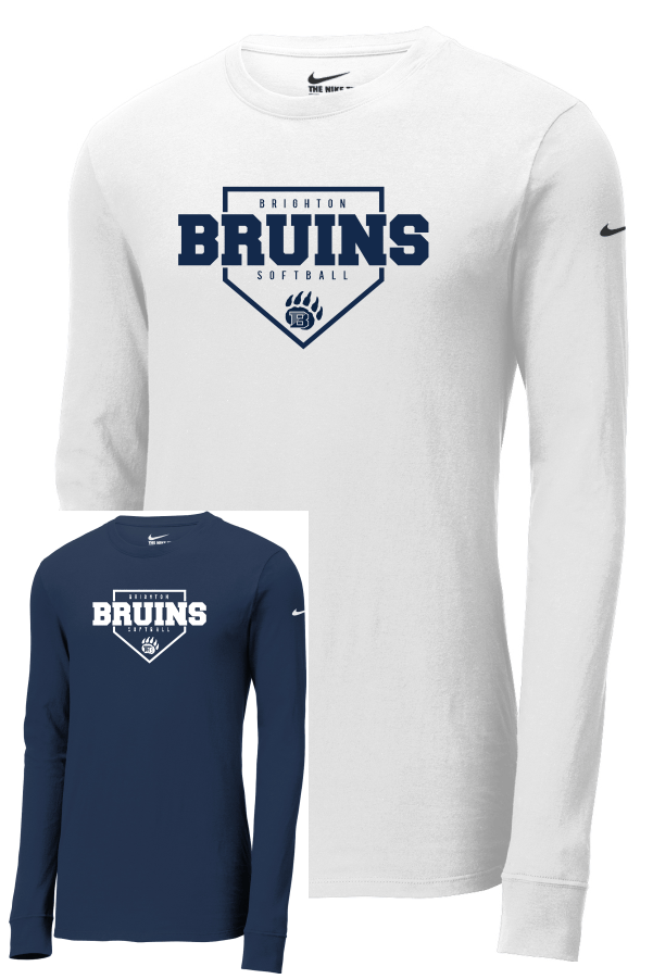 Nike Dri-FIT Cotton/Poly Long Sleeve Tee NKBQ5230