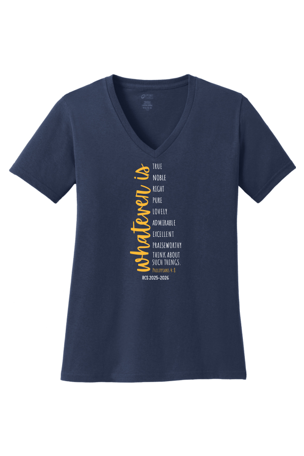 Womens Core Cotton V-Neck Tee LPC54V