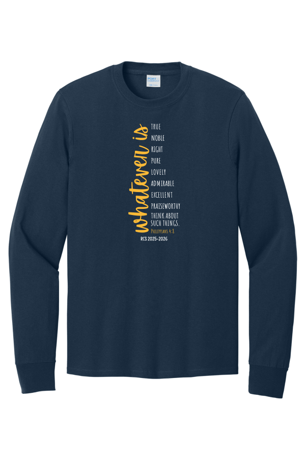 Adult Unsex Long Sleeve Core Cotton Tee PC54LS