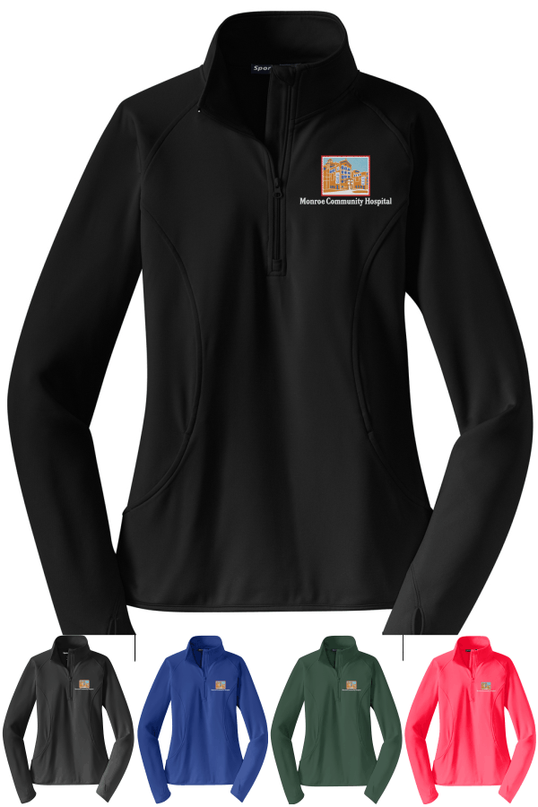 Ladies Sport-Wick Stretch 1/2-Zip Pullover LST850