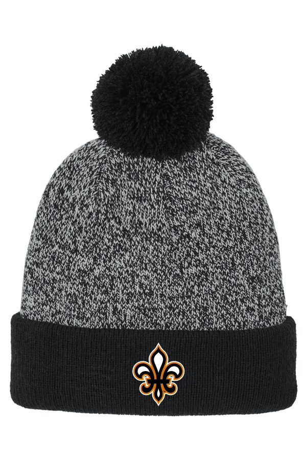 Halftime Heather Pom Beanie STC68