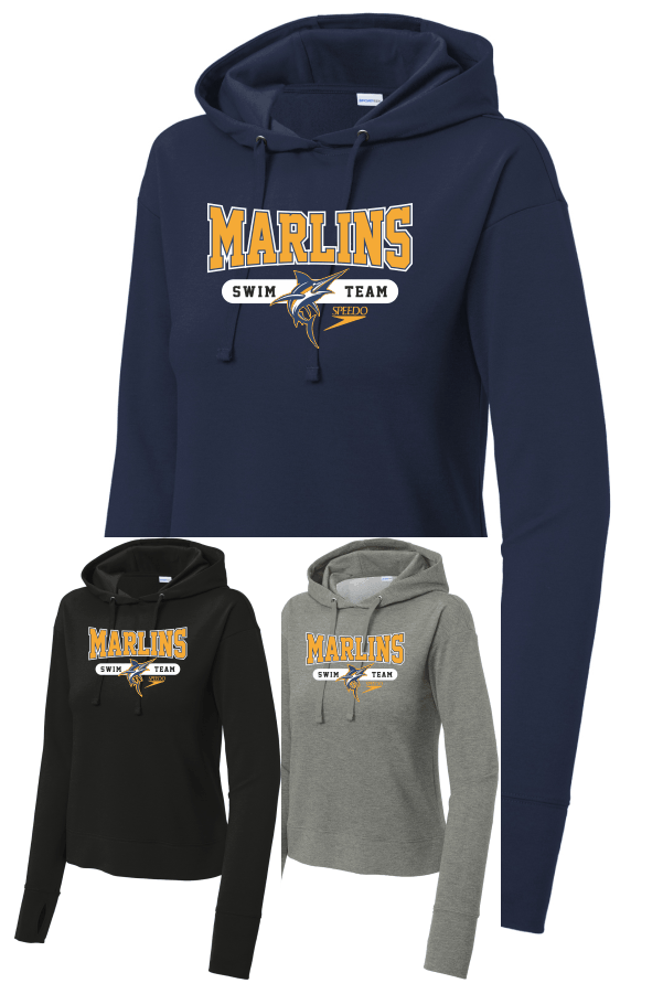 Womens Sport-Wick Flex Fleece Pullover Hoodie LST562