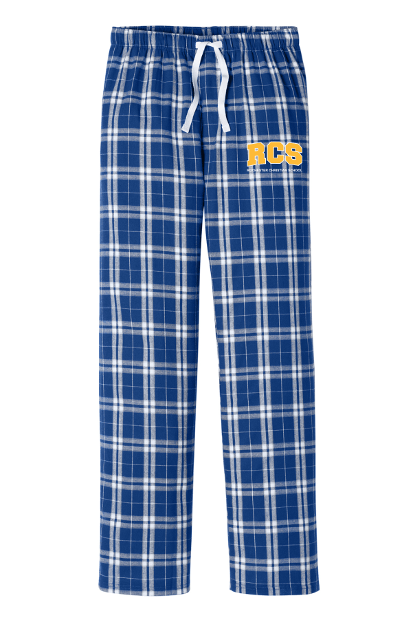 Mens District Flannel Plaid Pant. DT1800