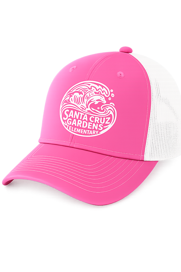 Ladies Snapback Ponytail Trucker Cap