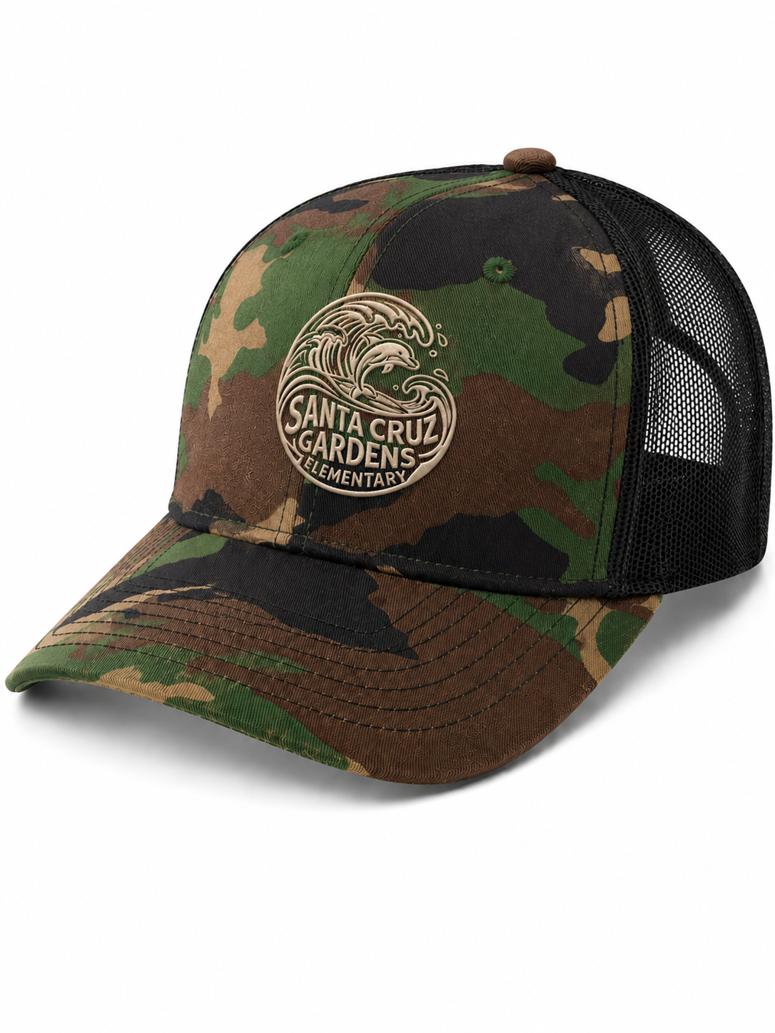 Snapback Adult Camo Trucker Cap